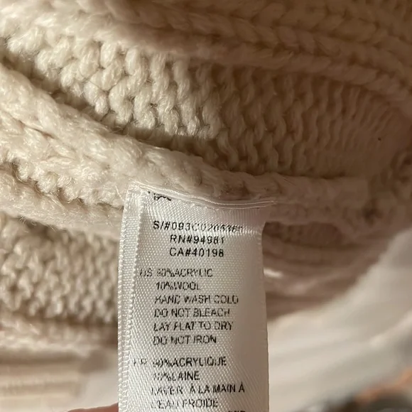 Forever 21 Belted Cream Cardigan Sweater - Picture 5 of 5